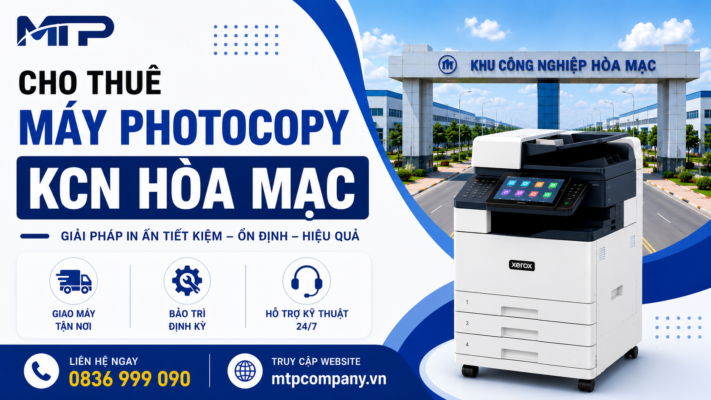 Cho Thuê Máy Photocopy KCN Hòa Mạc